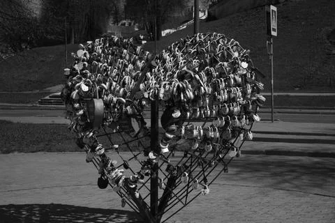Lovers heart Stock Photos