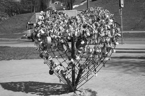 Lovers heart Stock Photos