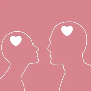 Lovers Stock Illustration