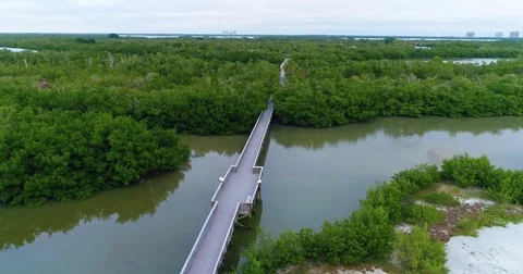 Lovers Key State Park Black Island, Inner and Long Key Florida USA Stock Footage 77024339