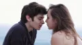 lovers laughing and kissing HD Footage