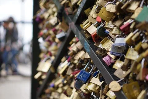 Lover's Locks Fotos Stock