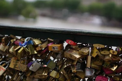 Lover's Locks Fotos Stock