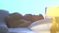 The lovers talk in the comfortable bed 4k or 4k+ Resolution