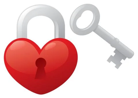 Loves key Stock Illustration