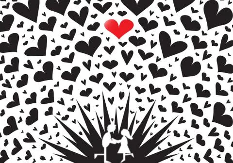 Lovey Dubby Stock Illustration