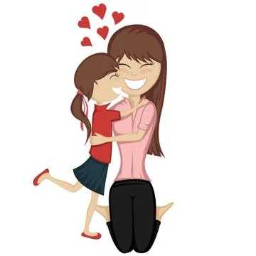 Lovin' mommy Stock Illustration