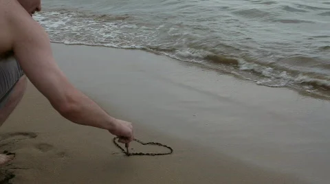 Loving beach Video stock 475126