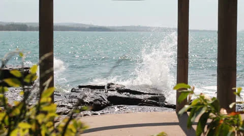 Loving couple on the beach Video stock 22792025