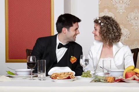 Loving couple Stock Photos