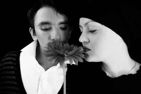 Loving couple Stock Photos