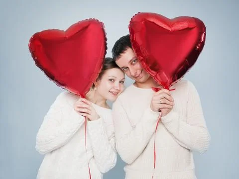 Loving couple Stock Photos