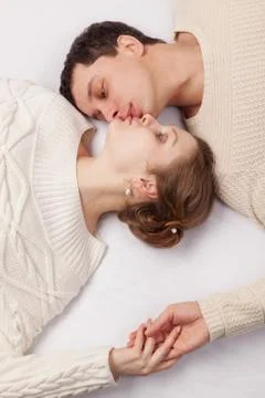 Loving couple Stock Photos