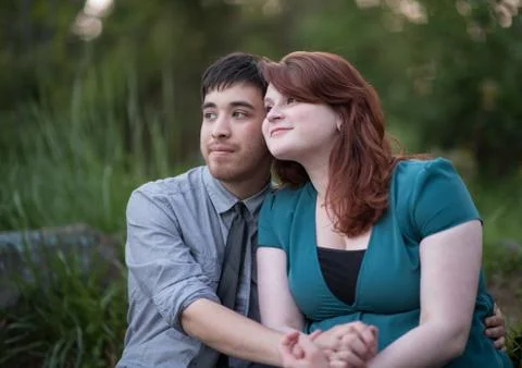 Loving couple Foto stock