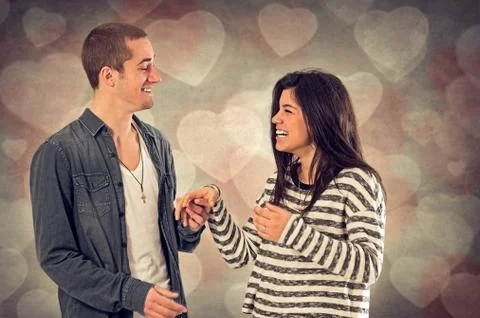 Loving couple Stock Photos