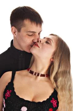 Loving couple Stock Photos