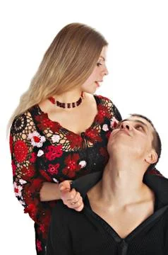 Loving couple Stock Photos