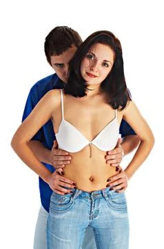 Loving couple Stock Photos