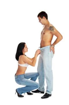 Loving couple Stock Photos