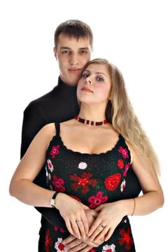 Loving couple Stock Photos