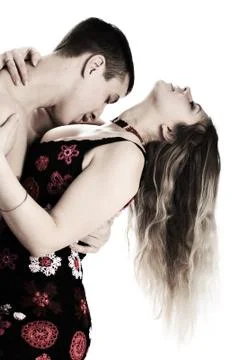 Loving couple Stock Photos
