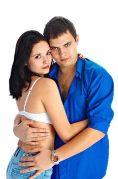 Loving couple Stock Photos