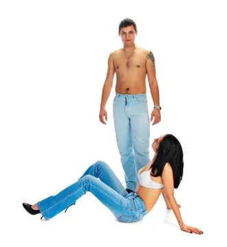 Loving couple Stock Photos