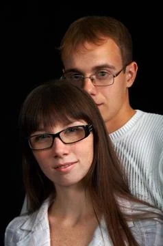 Loving couple Stock Photos