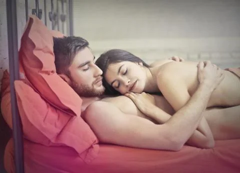 Loving couple Stock Photos