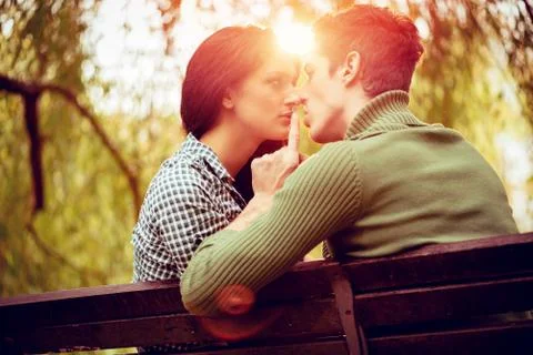 Loving Couple Stockfoto's
