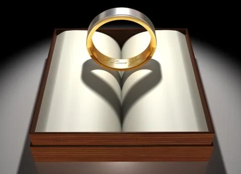 Loving ring Stock Illustration