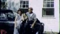 LOVING RURAL COUPLE Play Goof Around 1960 Vintage Film Retro Home Movie 3847 HD Footage