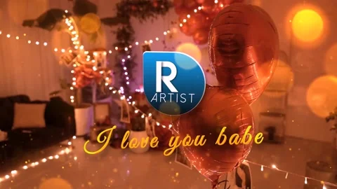 Lovley Logo Opener After Effects stock