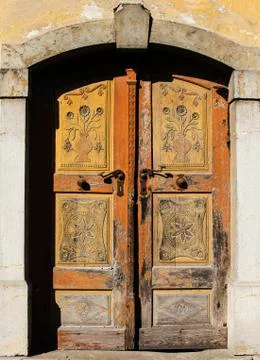Lovley old door Stock Photos