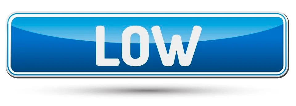 LOW - Abstract beautiful button with text. 스톡 일러스트