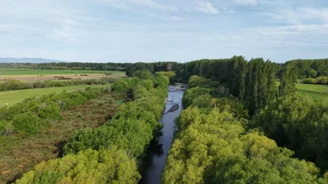 Low aerial reverse decreasing height 库存影片 320101968