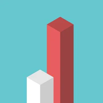 Low and high concept Stock Illustration