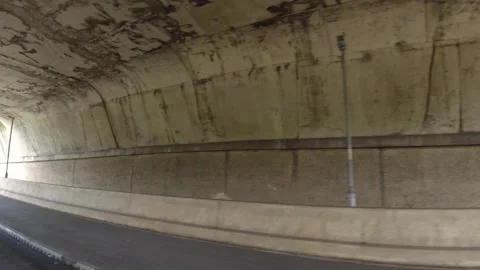 Low Angle Car Mounted Camera Luton City Street View Footage Stock Footage 314418492