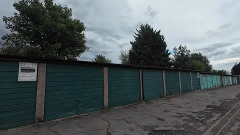 Low Angle Car Mounted Camera Luton City Street View Footage Stock Footage 314421937