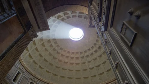 Low angle of a dome Stock Footage 86624334