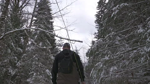 Low angle man walking Stock Footage 65098399