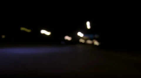 Low Angle Night Traffic Time Lapse 動画素材 39973925