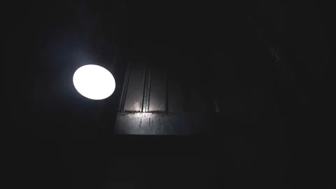 A low angle perspective view of empty office building elevator with a 스톡 동영상 94432488