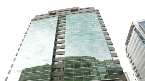 Low Angle Shot of the Ar Tower Stock Footage 42270142