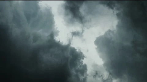 Low angle Shot of rain cloud  . weather change Stock Footage 157962619