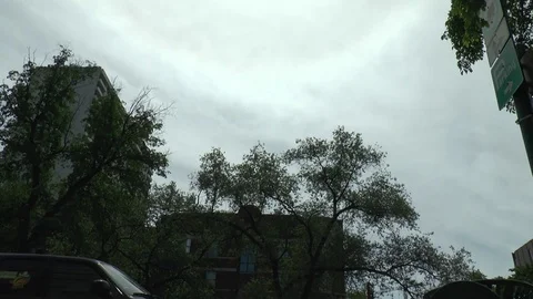 Low angle sidewalk 스톡 동영상 76589658