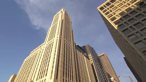 Low Angle Skyscraper High Rise Stock Footage 101551774