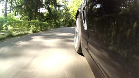 Low angle speed Video stock 46123880