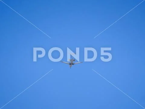 Low angle view of airplane Stock Photos