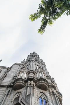 Low angle view of a cathedral Stock Photos
